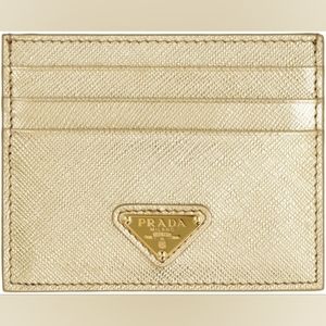 Authentic PRADA Saffiano Leather Card Holder